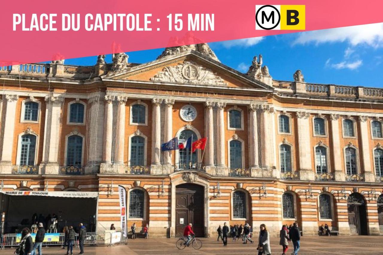 Ferienwohnung Expat Renting - L'Evasion - Saint Michel - Metro Toulouse Exterior foto